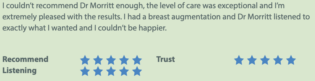 breast implant surgery review