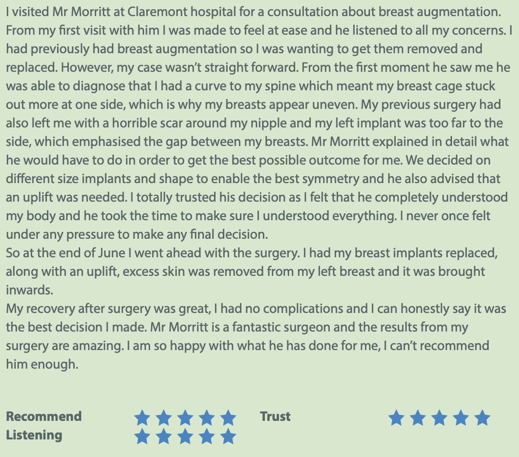 breast enlargement review