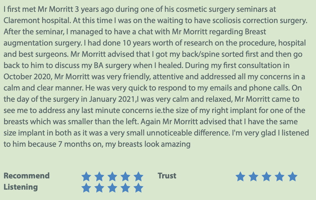 breast enlargement review