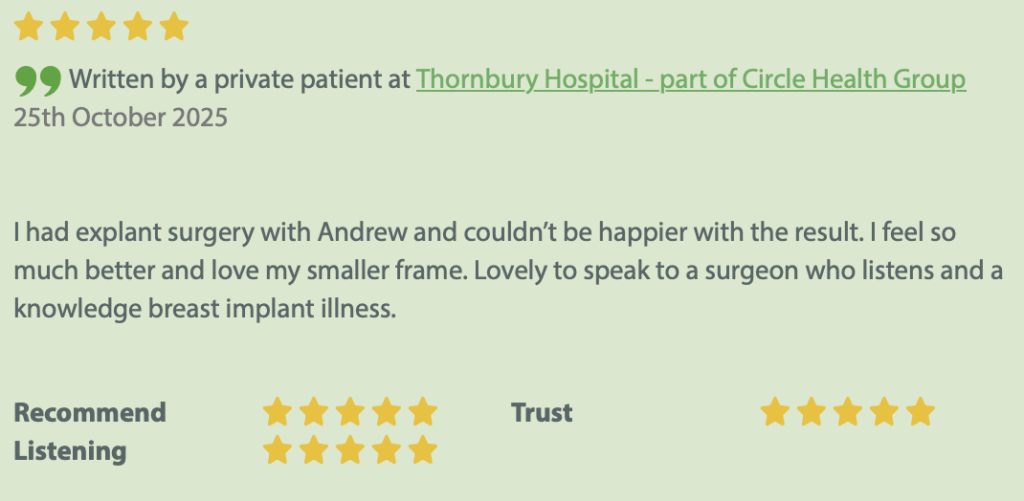 breast implant illness review